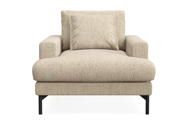 Menard Premium Lænestol i Chenille, Beige