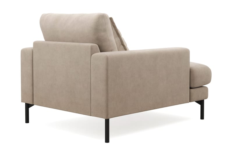 Menard Premium lenestol i stoff - Beige - Møbler - Stoler & lenestoler - Lenestoler
