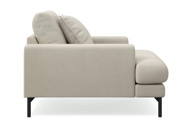 Menard Premium lenestol i stoff - Beige - Møbler - Stoler & lenestoler - Lenestoler