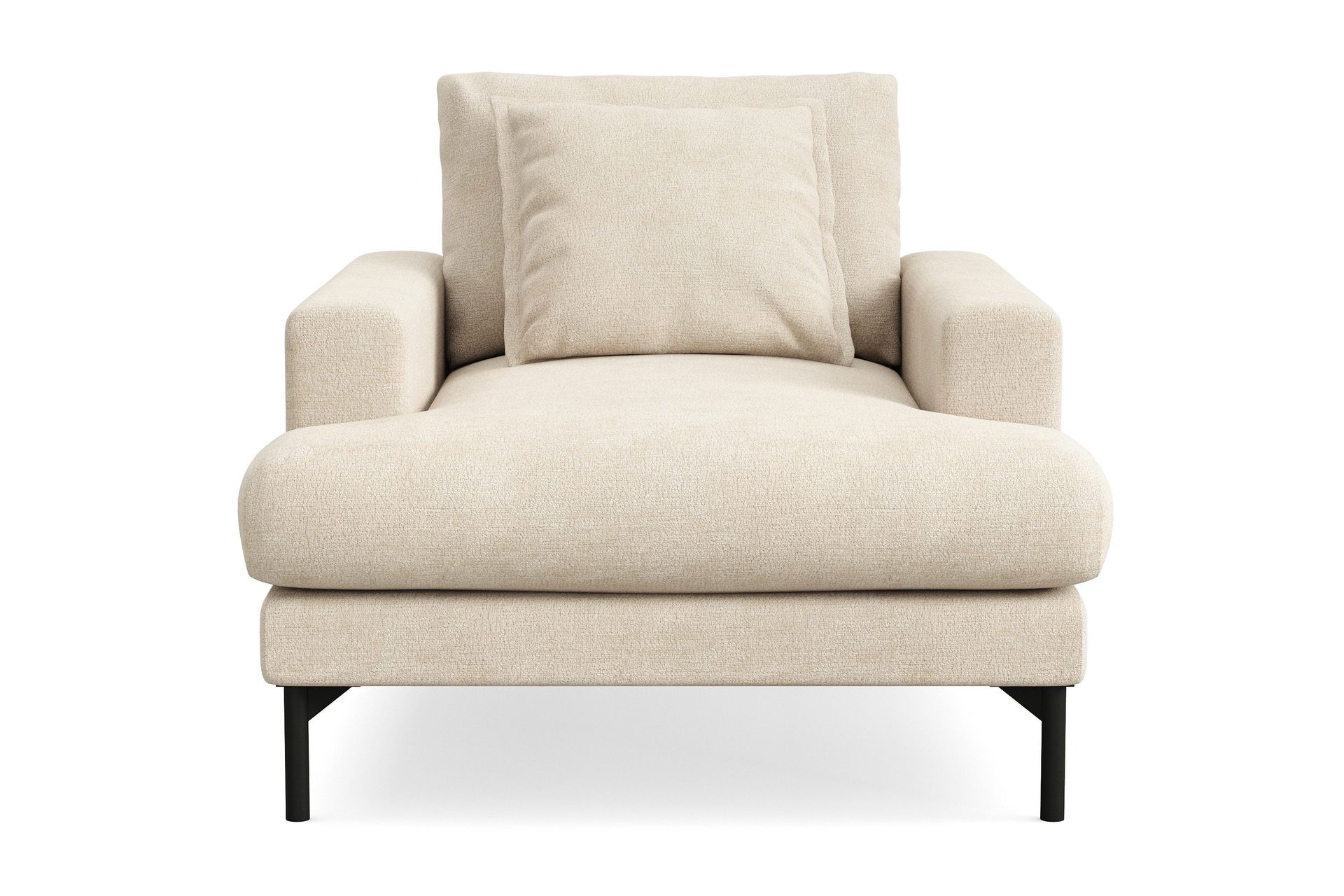 Menard Premium lenestol i chenille - Beige