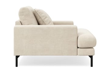 Menard Premium lenestol i chenille - Beige - Møbler - Stoler & lenestoler - Lenestoler