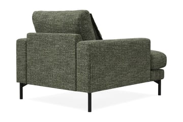 Menard Premium lenestol i chenille - Grønn - Møbler - Stoler & lenestoler - Lenestoler