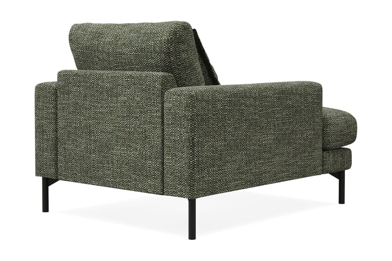 Menard Premium lenestol i chenille - Grønn - Møbler - Stoler & lenestoler - Lenestoler