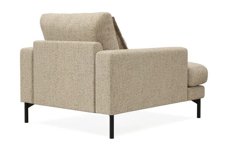 Menard Premium Lænestol i Chenille - Beige - Møbler - Stoler & lenestoler - Lenestoler