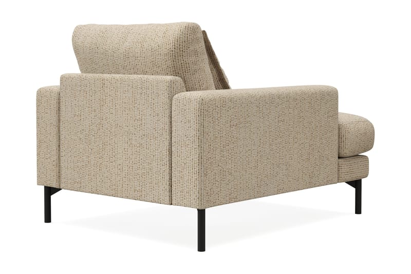 Menard Premium Lænestol i Chenille - Beige - Møbler - Stoler & lenestoler - Lenestoler