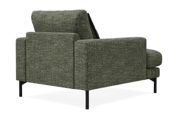 Menard Premium Lænestol i Chenille - Grøn - Møbler - Stoler & lenestoler - Lenestoler