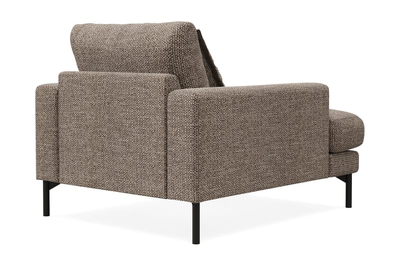 Menard Premium Lænestol i Chenille - Brun - Møbler - Stoler & lenestoler - Lenestoler