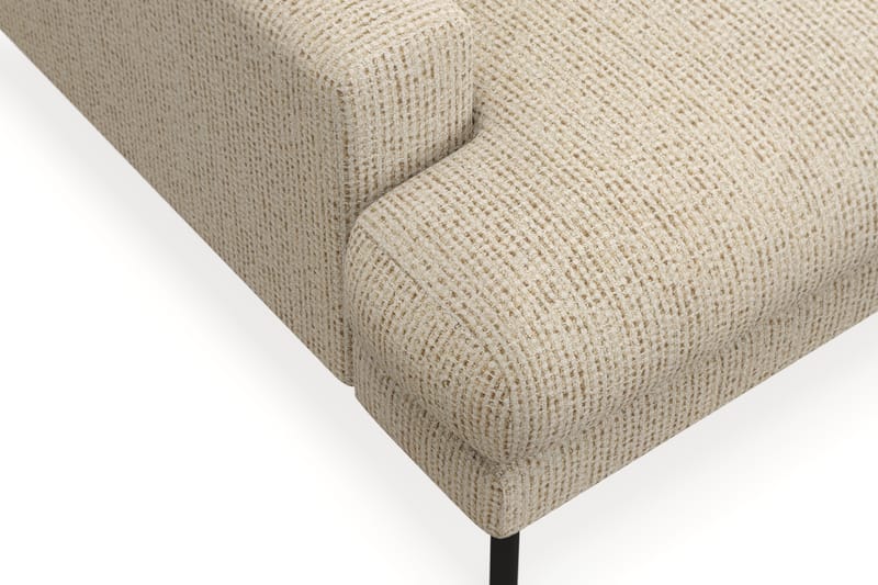 Menard Premium Lænestol i Chenille - Beige - Møbler - Stoler & lenestoler - Lenestoler