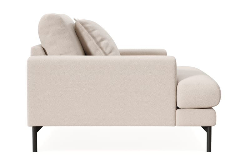 Menard Premium Lænestol i Bouclé - Lys Beige - Møbler - Stoler & lenestoler - Lenestoler
