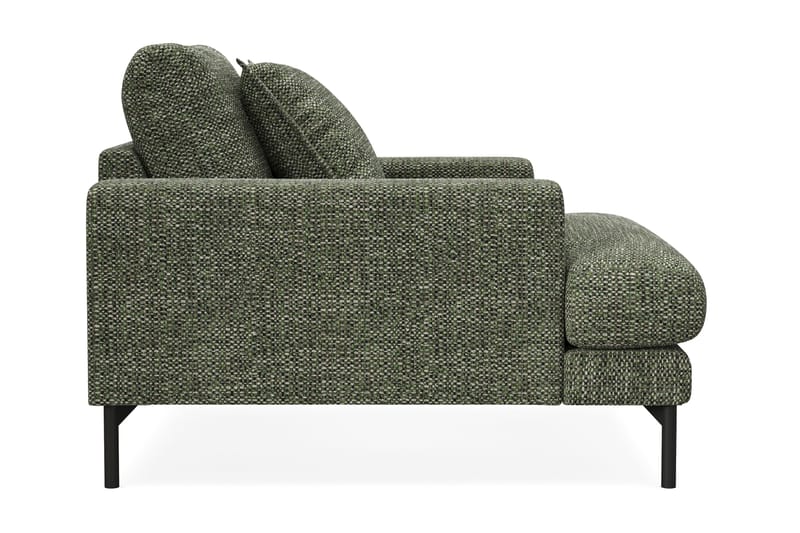 Menard Premium lenestol i chenille - Grønn - Møbler - Stoler & lenestoler - Lenestoler