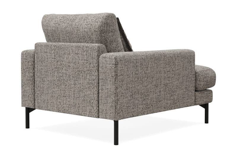Menard Premium Lænestol i Chenille - Grå - Møbler - Stoler & lenestoler - Lenestoler