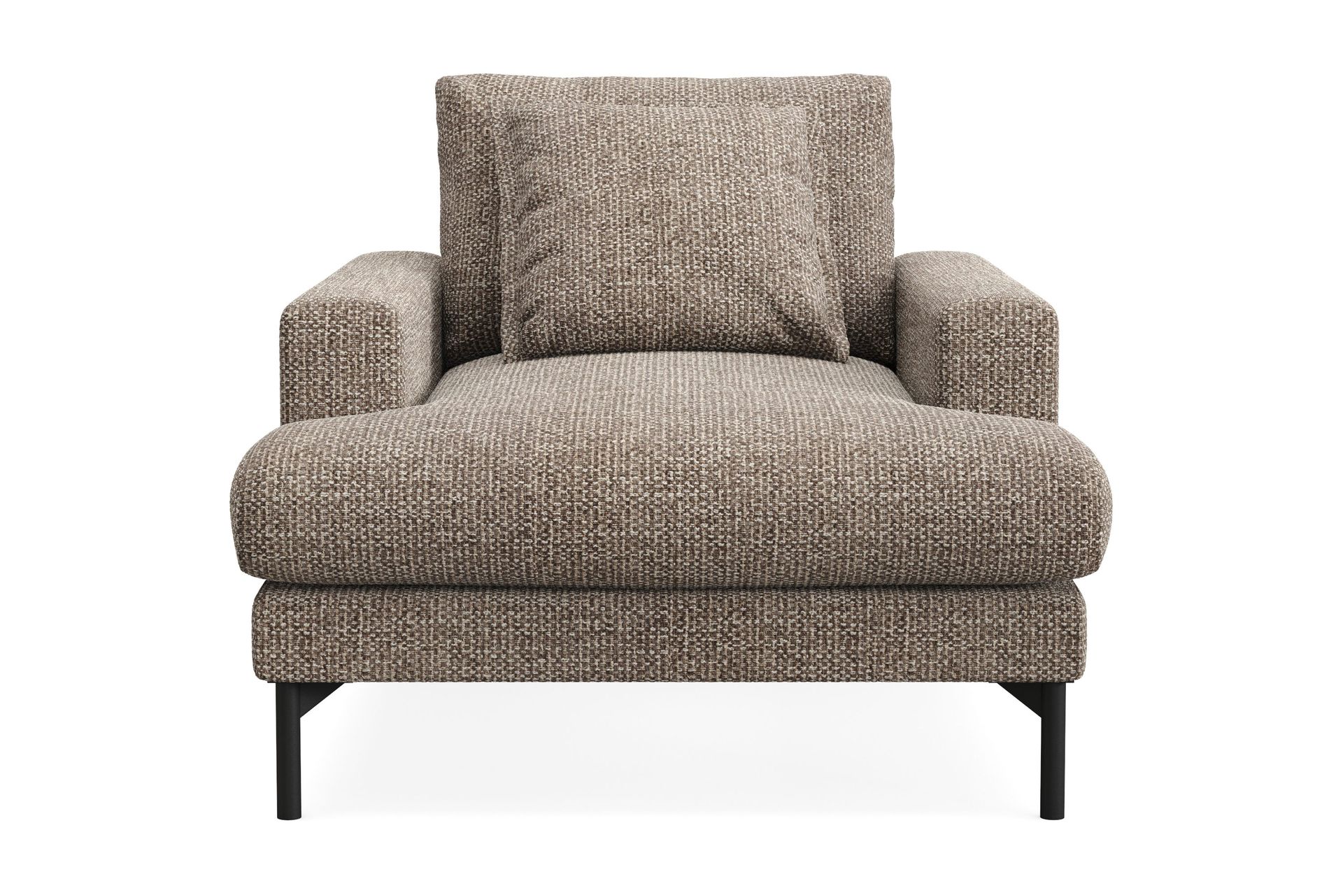 Menard Premium lenestol i chenille - Brun