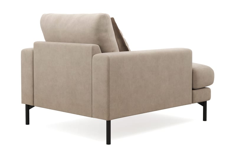 Menard Premium lenestol i stoff - Beige - Møbler - Stoler & lenestoler - Lenestoler