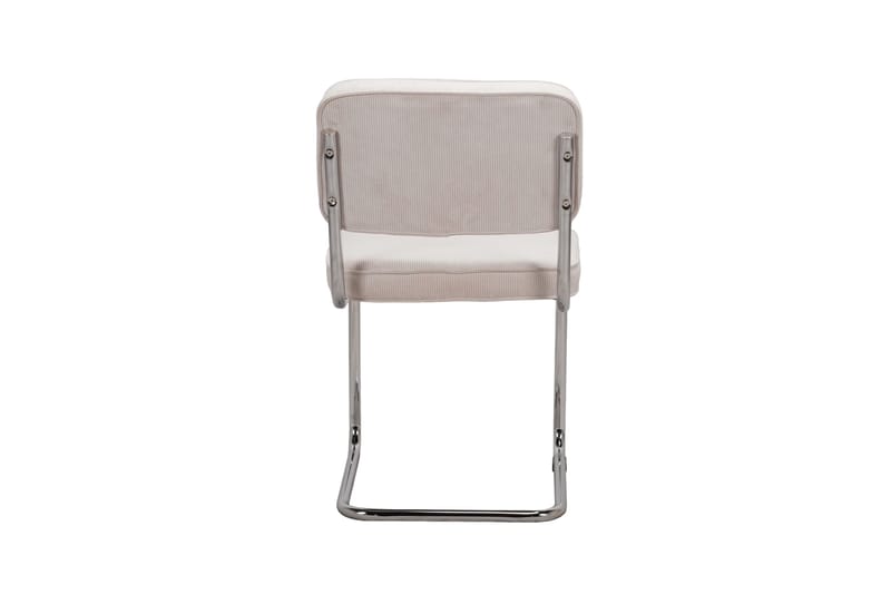 Milva Spisestol - Beige/Krom - Møbler - Stoler & lenestoler - Spisestuestoler & kjøkkenstoler