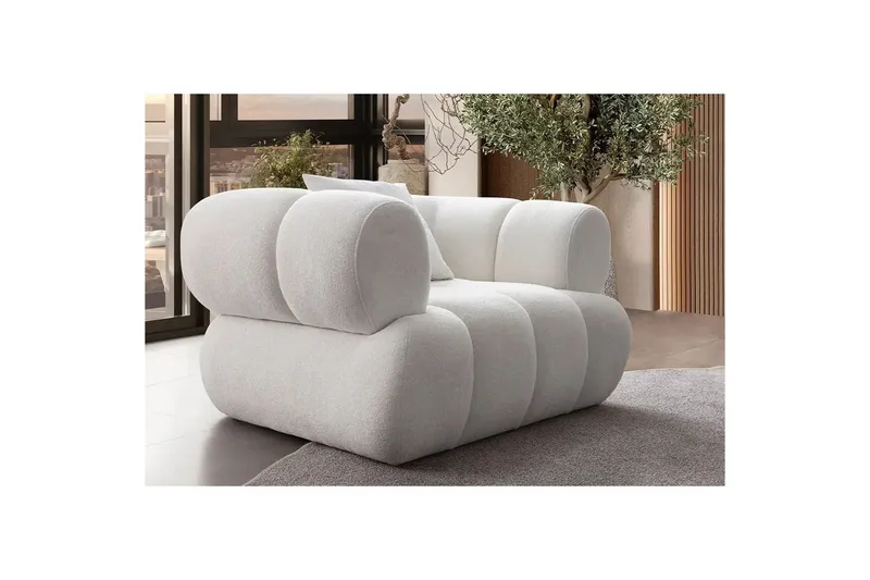 Mississauga Lenestol - Hvit - Møbler - Stoler & lenestoler - Lenestoler