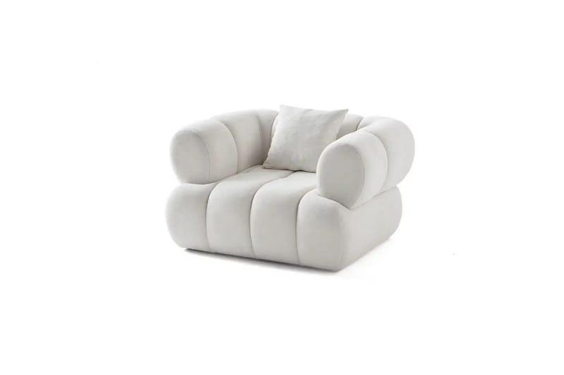 Mississauga Lenestol - Hvit - Møbler - Stoler & lenestoler - Lenestoler