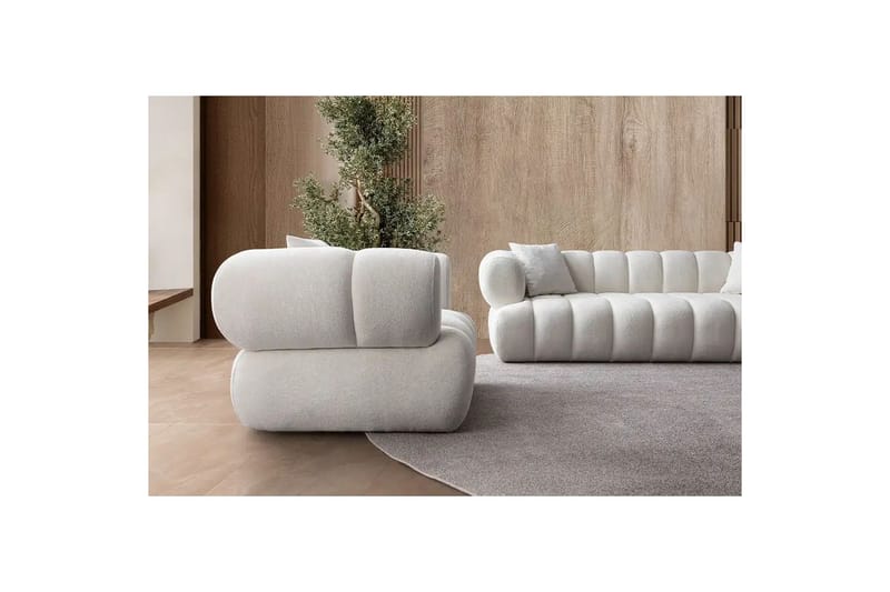 Mississauga Lenestol - Hvit - Møbler - Stoler & lenestoler - Lenestoler