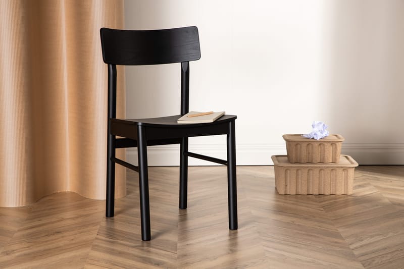 Montros Spisestol - Svart - Møbler - Stoler & lenestoler - Spisestuestoler & kjøkkenstoler