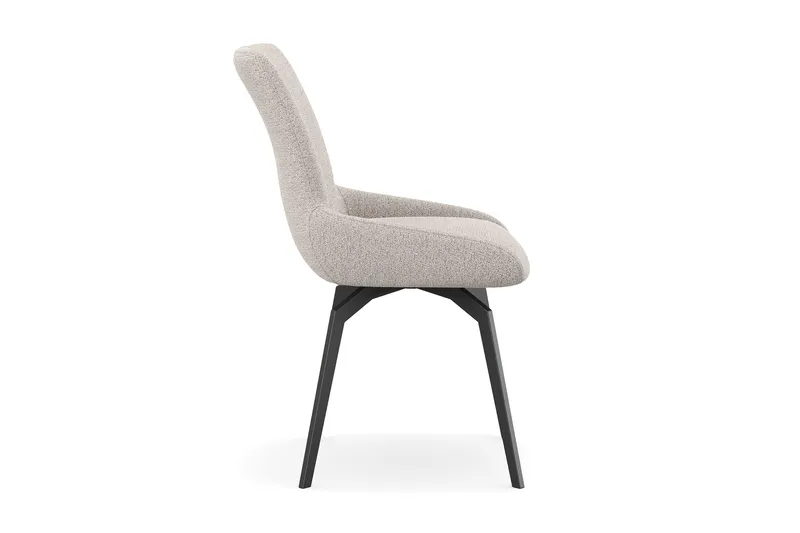 Mora Snurrestol - Mørk beige - Møbler - Stoler & lenestoler - Spisestuestoler & kjøkkenstoler