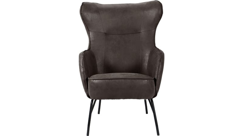 Morvella lenestol - Mørkgrå - Møbler - Stoler & lenestoler - Lenestoler - Ørelappstol