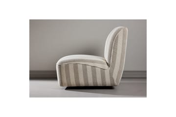 My Moderne Lenestol i Bouclé - Beige - Møbler - Stoler & lenestoler - Lenestoler