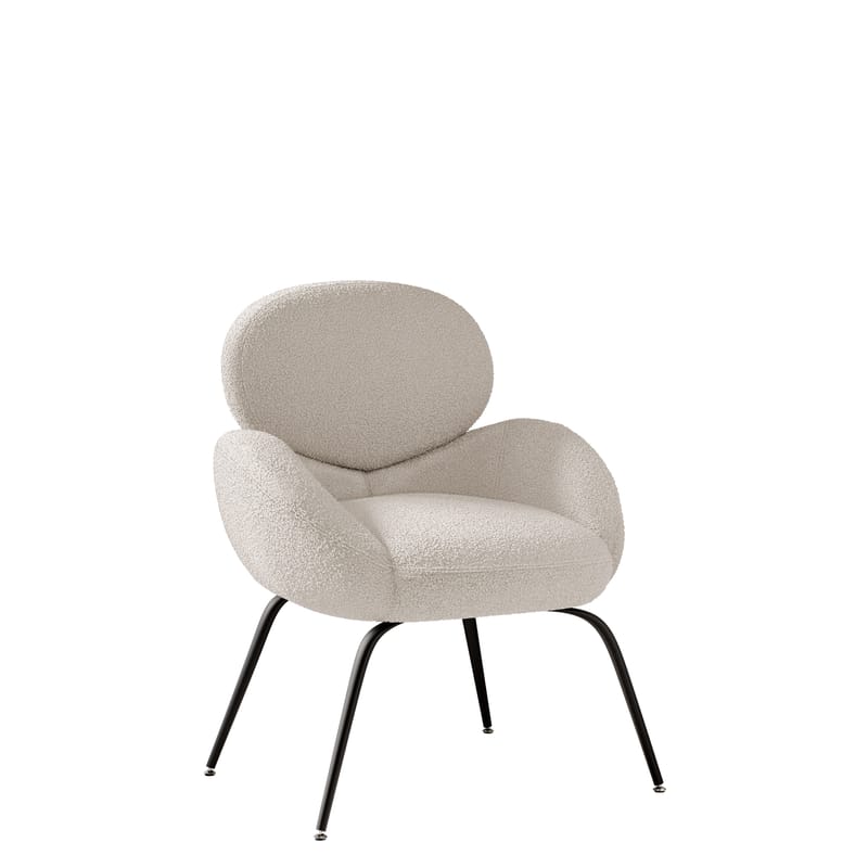 Neylin Lenestol - Grå - Møbler - Stoler & lenestoler - Lenestoler