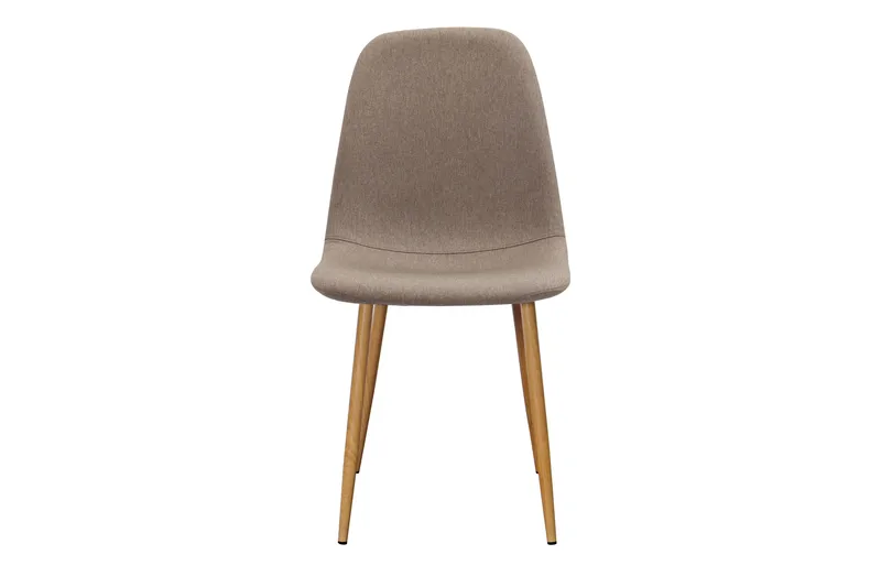 Nibe Spisestol - Brun/Metallben Eik - Møbler - Stoler & lenestoler - Spisestuestoler & kjøkkenstoler