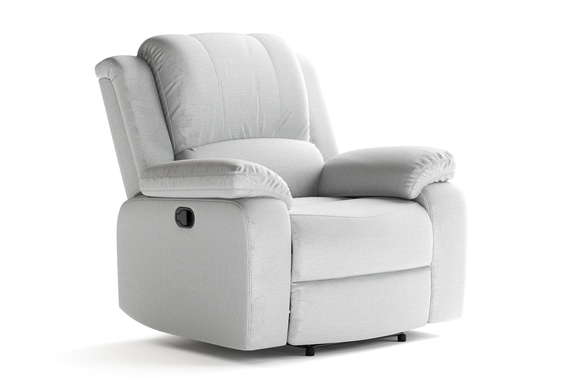 Norbo Recliner Lenestol Kinolenestol - Fällbar lenestol i stoff - Hvilelenestol - Lysegrå - Møbler - Stoler & lenestoler - Lenestoler - Recliner & kinostol