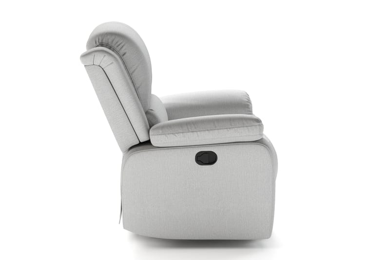 Norbo Recliner Lenestol Kinolenestol - Fällbar lenestol i stoff - Hvilelenestol - Lysegrå - Møbler - Stoler & lenestoler - Lenestoler - Recliner & kinostol