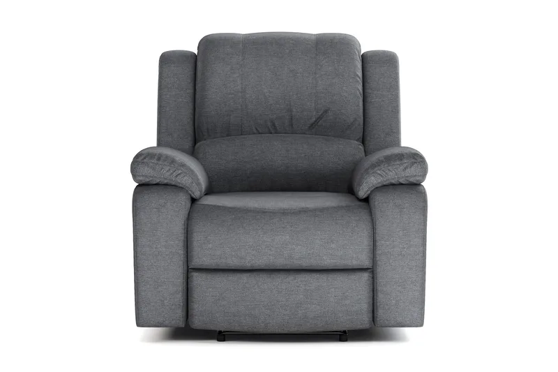 Norbo Recliner Lenestol Kinolenestol - Fällbar lenestol i stoff - Hvilelenestol - Mørkegrå - Møbler - Stoler & lenestoler - Lenestoler - Recliner & kinostol