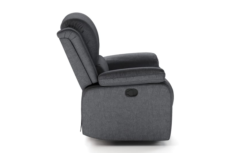 Norbo Recliner Lenestol Kinolenestol - Fällbar lenestol i stoff - Hvilelenestol - Mørkegrå - Møbler - Stoler & lenestoler - Lenestoler - Recliner & kinostol