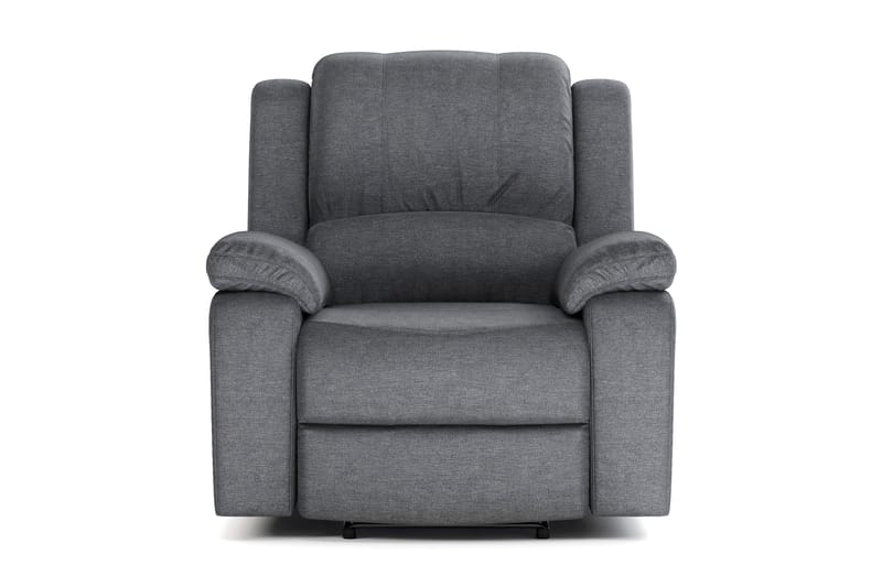 Norbo Recliner Lenestol Kinolenestol - Fällbar lenestol i stoff - Hvilelenestol - Mørkegrå - Møbler - Stoler & lenestoler - Lenestoler - Recliner & kinostol