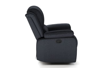 Norbo Recliner Lenestol Kinolenestol - Fällbar lenestol i stoff - Hvilelenestol - Svart - Møbler - Stoler & lenestoler - Lenestoler - Recliner & kinostol