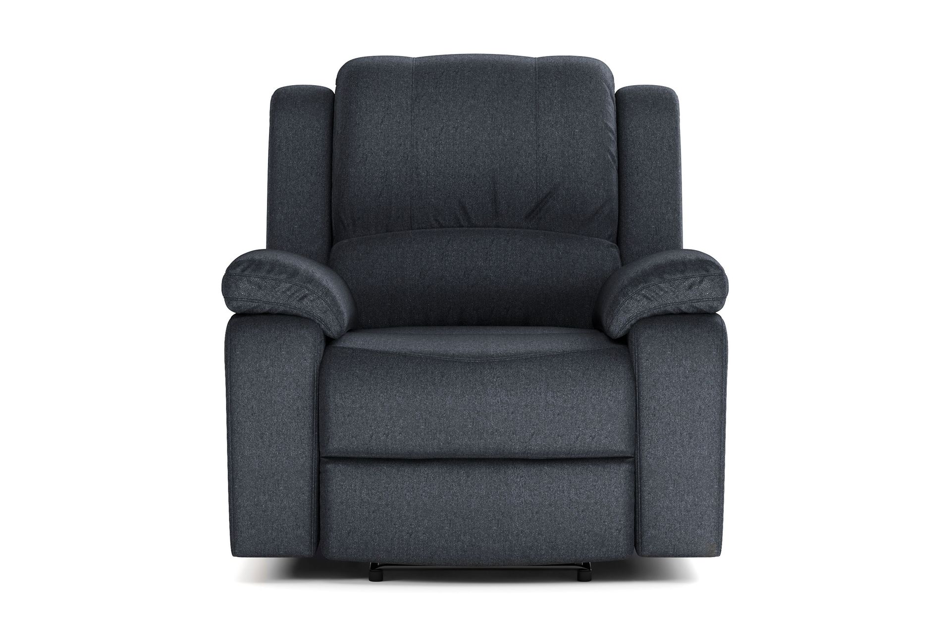 Norbo Recliner Lenestol Kinolenestol - Fällbar lenestol i stoff - Hvilelenestol - Svart - Møbler - Stoler & lenestoler - Lenestoler - Recliner & kinostol