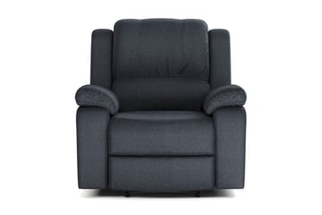 Norbo Recliner Lenestol Kinolenestol - Fällbar lenestol i stoff - Hvilelenestol - Svart - Møbler - Stoler & lenestoler - Lenestoler - Recliner & kinostol