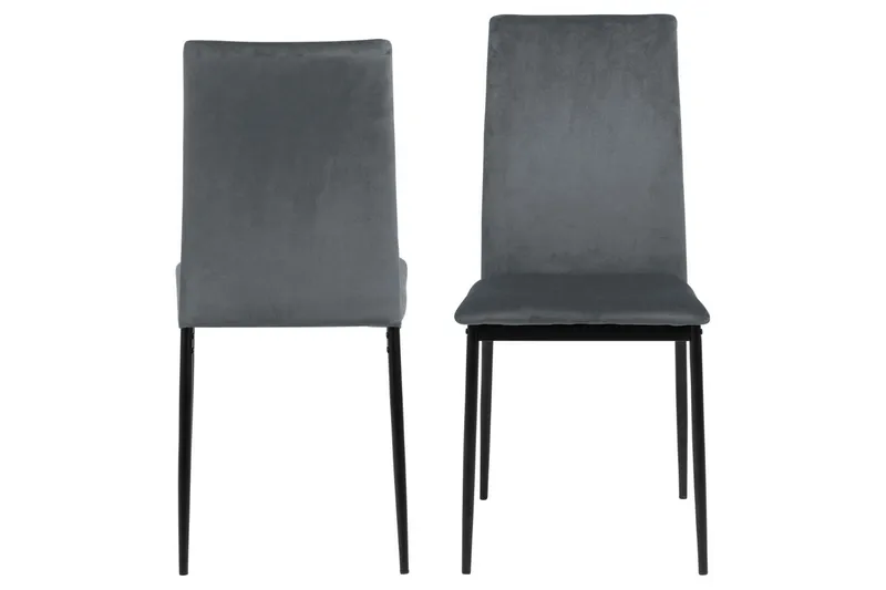 Oakton Spisestol - Grå - Møbler - Stoler & lenestoler - Spisestuestoler & kjøkkenstoler