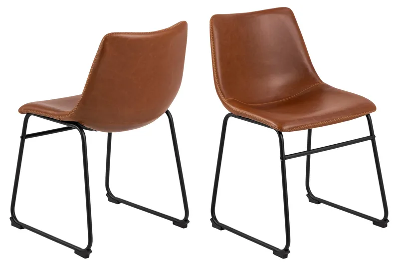 Oregona Spisestol - Brun - Møbler - Stoler & lenestoler - Spisestuestoler & kjøkkenstoler