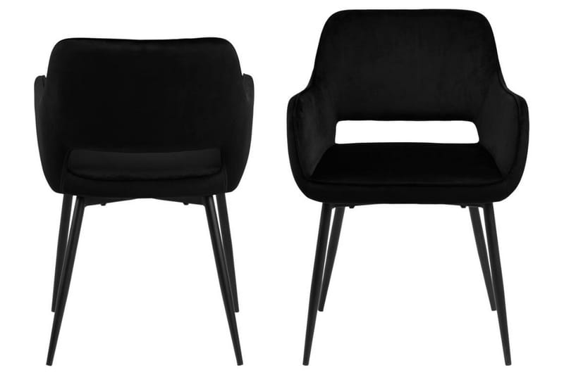 Pelaw Lenestol - Svart - Møbler - Stoler & lenestoler - Spisestuestoler & kjøkkenstoler