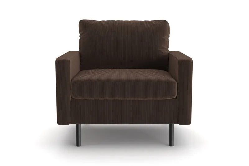 Peppe Manchester Lenestol 76 cm bred - Brun - Møbler - Stoler & lenestoler - Lenestoler