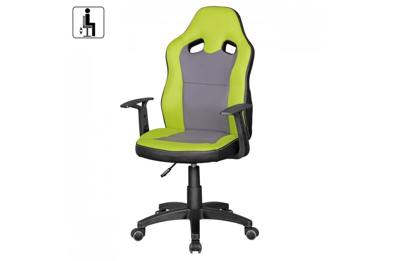 Plakke Kontorstol - Grønn - Kontorstol & skrivebordsstol