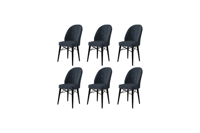 Ritim Spisestol - Svart/Antrasitt - Møbler - Stoler & lenestoler - Spisestuestoler & kjøkkenstoler