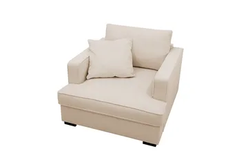 Rossita ekstra dyp lenestol - Beige - Møbler - Stoler & lenestoler - Lenestoler