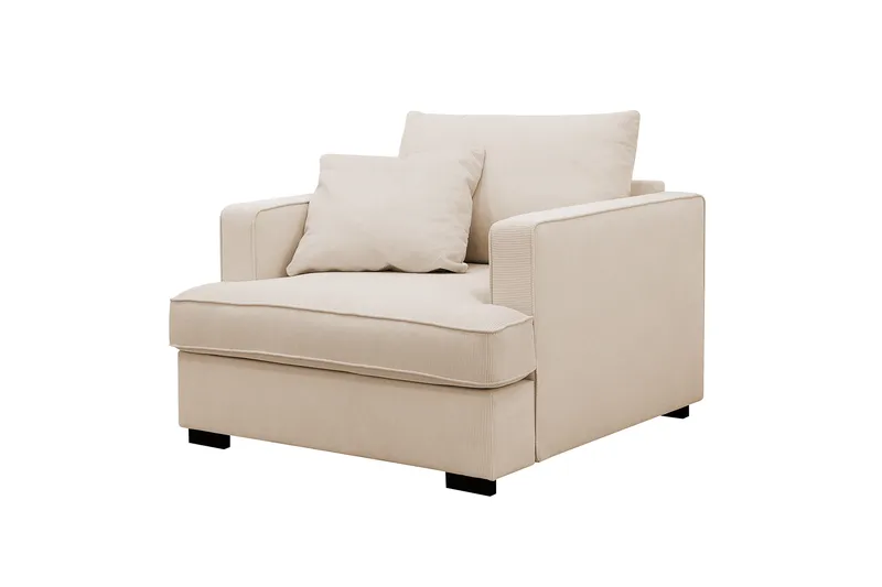 Rossita ekstra dyp lenestol - Beige - Møbler - Stoler & lenestoler - Lenestoler