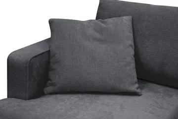 Rossita ekstra dyp lenestol - Trenza 01, Svart Chenille - Møbler - Stoler & lenestoler - Lenestoler