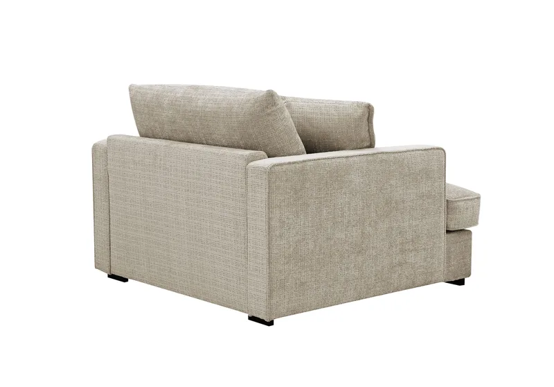 Rossita lyx Ekstra dyp Lenestol - Beige Chenille - Møbler - Stoler & lenestoler - Lenestoler