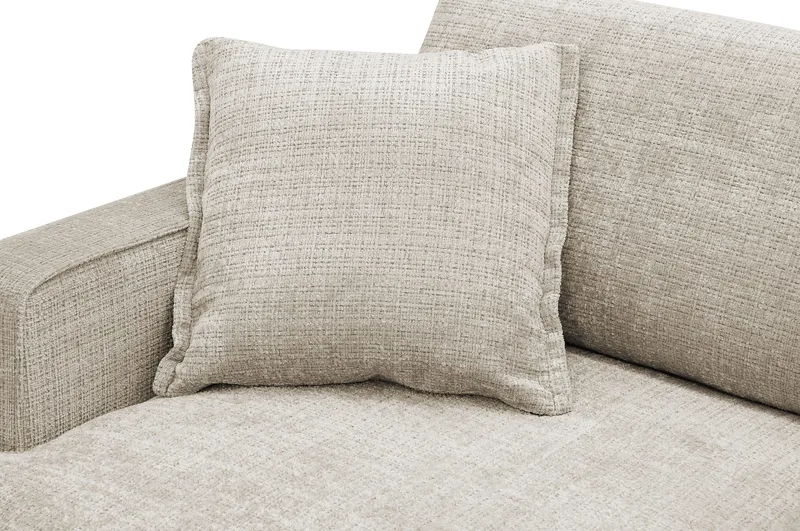 Rossita lyx Ekstra dyp Lenestol - Beige Chenille - Møbler - Stoler & lenestoler - Lenestoler