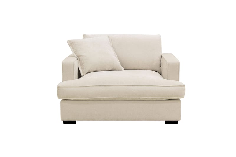 Rossita lyx Ekstra dyp Lenestol - Beige Chenille - Møbler - Stoler & lenestoler - Lenestoler