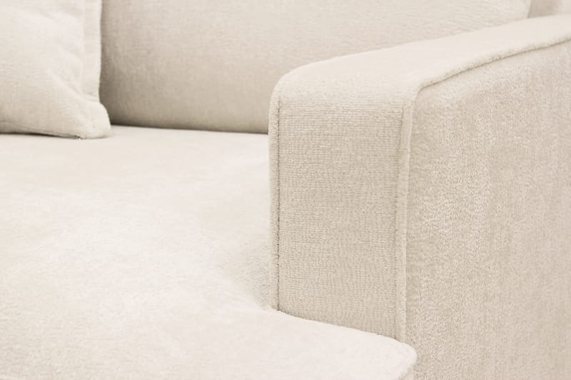 Rossita lyx Ekstra dyp Lenestol - Beige Chenille - Møbler - Stoler & lenestoler - Lenestoler