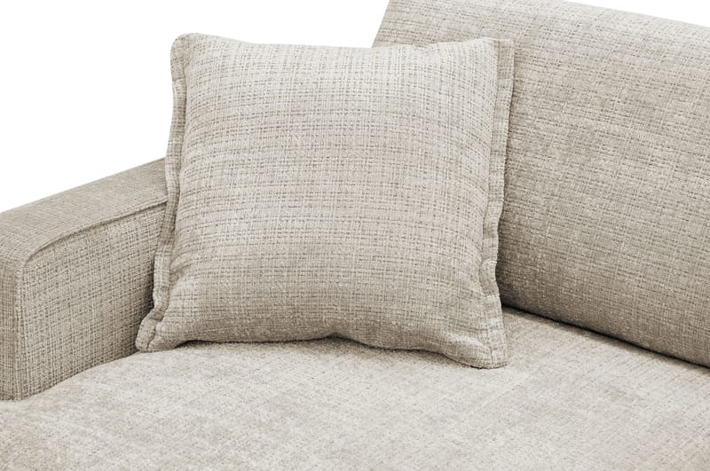 Rossita lyx Ekstra dyp Lenestol - Beige Chenille - Møbler - Stoler & lenestoler - Lenestoler