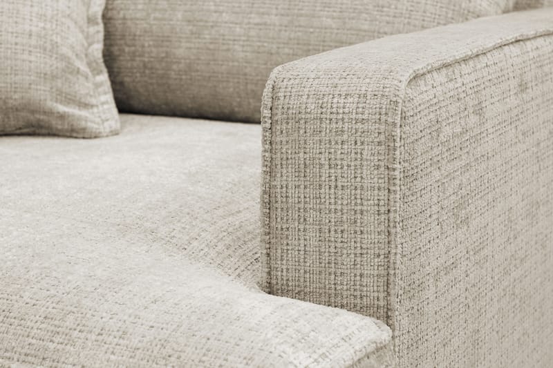 Rossita lyx Ekstra dyp Lenestol - Beige Chenille - Møbler - Stoler & lenestoler - Lenestoler